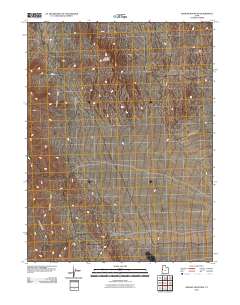 Granite Mountain 2010 topographic map thumbnail