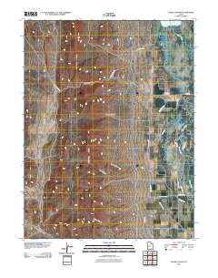 Hayes Canyon 2011 topographic map thumbnail
