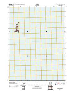 Gunnison Island 2011 topographic map thumbnail