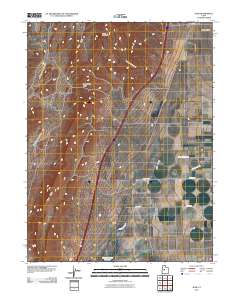 Juab 2011 topographic map preview
