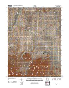 Jericho 2010 topographic map thumbnail