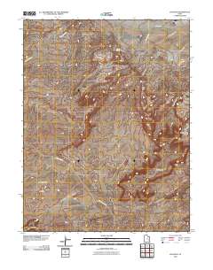 Jug Rock 2010 topographic map thumbnail