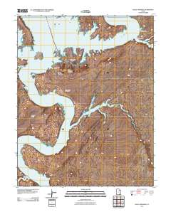 Halls Crossing 2011 topographic map thumbnail
