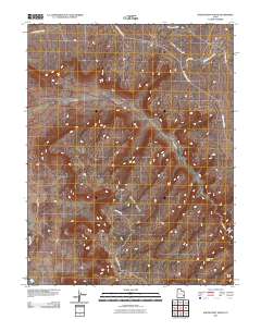 Harts Point North 2011 topographic map thumbnail