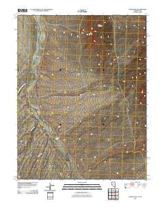 Hamlin Well 2011 topographic map thumbnail