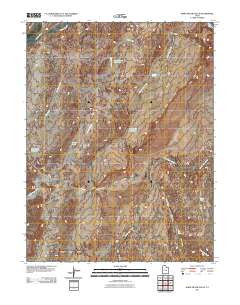 Horn Silver Gulch 2011 topographic map thumbnail