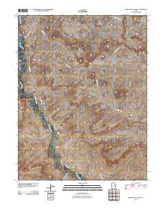 Horse Bench West 2010 topographic map thumbnail