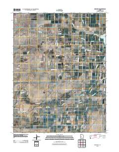 Hinckley 2010 topographic map thumbnail