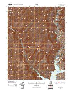 Hite North 2011 topographic map thumbnail