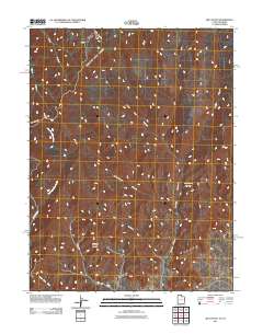 Jim Canyon 2011 topographic map thumbnail