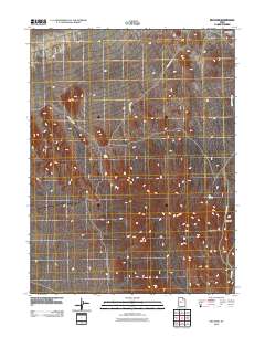 Keg Pass 2010 topographic map thumbnail