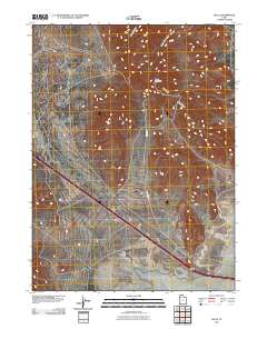 Delle 2011 topographic map thumbnail