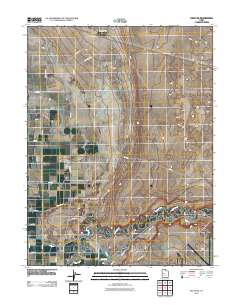 Delta NE 2010 topographic map thumbnail