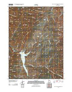 East Canyon Reservoir 2011 topographic map thumbnail