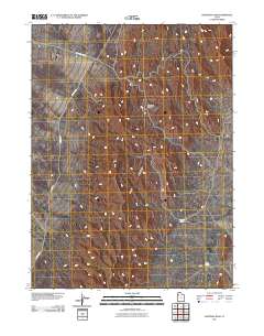 Hastings Pass 2011 topographic map thumbnail