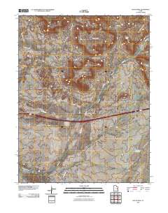 Hatch Mesa 2010 topographic map thumbnail