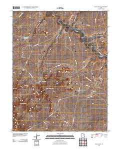 Hatch Rock 2011 topographic map thumbnail