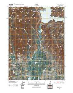 Heber City 2011 topographic map thumbnail