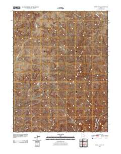 Horse Valley 2010 topographic map thumbnail