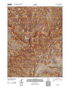 Hunt Draw 2010 topographic map thumbnail