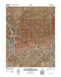 Johnson Lakes 2011 topographic map thumbnail