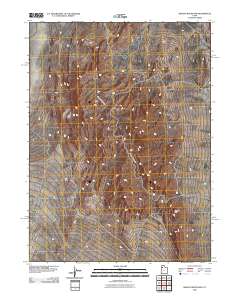 Grassy Mountains 2010 topographic map thumbnail