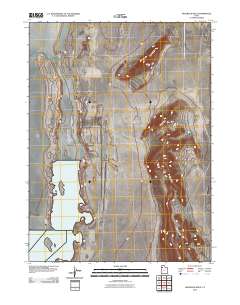 Grayback Hills 2010 topographic map thumbnail