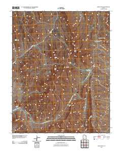 Jarvis Peak 2011 topographic map thumbnail