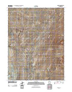 Harding 2010 topographic map preview