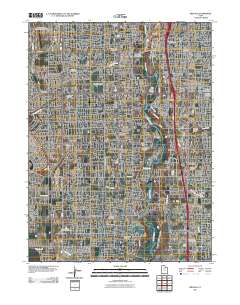 Midvale 2011 topographic map thumbnail