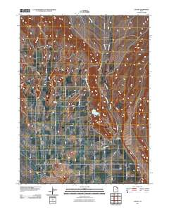 Lapoint 2011 topographic map thumbnail