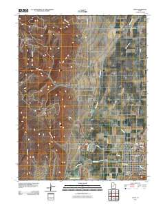 Manti 2011 topographic map thumbnail