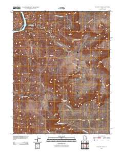 Lockhart Basin 2010 topographic map thumbnail