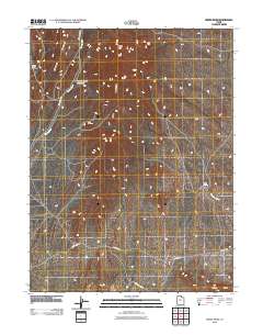 Maple Peak 2010 topographic map thumbnail