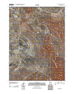 Hogup Bar 2011 topographic map thumbnail