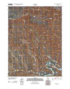 Island Park 2011 topographic map thumbnail