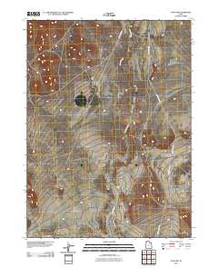 Lucin NW 2011 topographic map thumbnail
