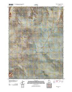 Miry Wash 2011 topographic map thumbnail