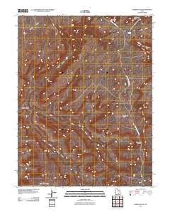 Gordon Flats 2010 topographic map thumbnail