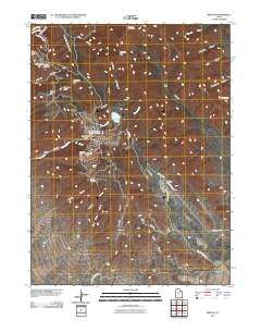 Mercur 2011 topographic map thumbnail