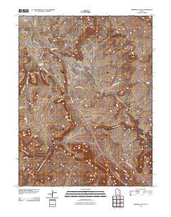 Merrimac Butte 2011 topographic map thumbnail