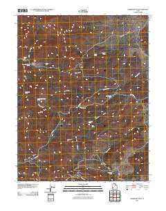 Lamerdorf Peak 2010 topographic map thumbnail