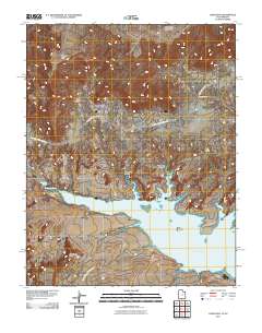 Lone Rock 2011 topographic map thumbnail