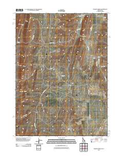 Pegram Creek 2011 topographic map thumbnail