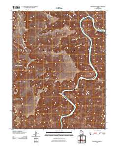 Monument Basin 2010 topographic map thumbnail