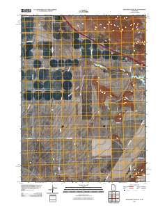 Monument Peak NE 2011 topographic map thumbnail