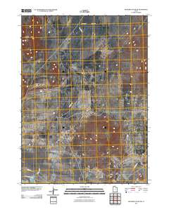 Monument Peak SW 2011 topographic map thumbnail