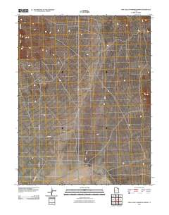 Pine Valley Hardpan North 2010 topographic map thumbnail