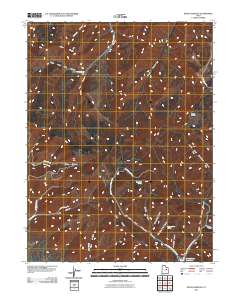 Mount Bartles 2011 topographic map thumbnail