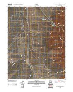 Pine Grove Reservoir 2010 topographic map thumbnail